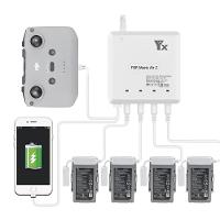 Carregador Hub 4 Baterias Drone DJI Mavic Air 2 / Air 2S - 1