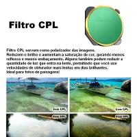 Filtro de Lente CPL para Drone DJI Mavic 3 - 3