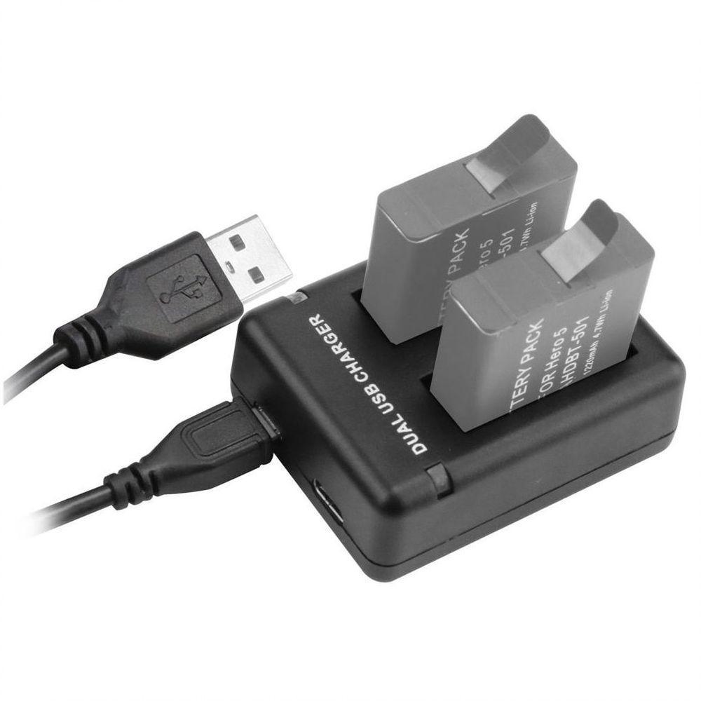 Carregador Duplo para GoPro 5, 6, 7 e 8 Black - 5