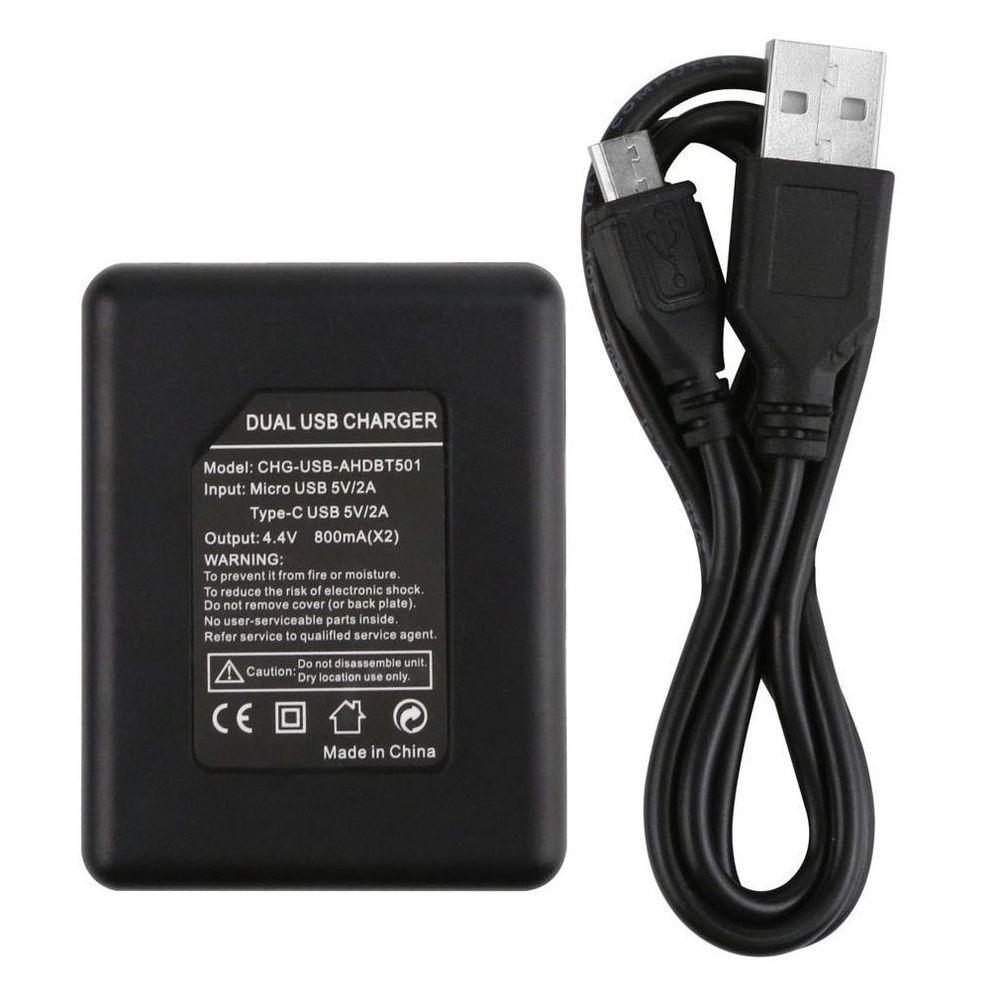 Carregador Duplo para GoPro 5, 6, 7 e 8 Black - 7