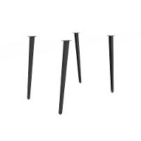 Base Mesa de Jantar Iguaçu M079 s/ Tampo Preto Fosco - Kappesberg - 1