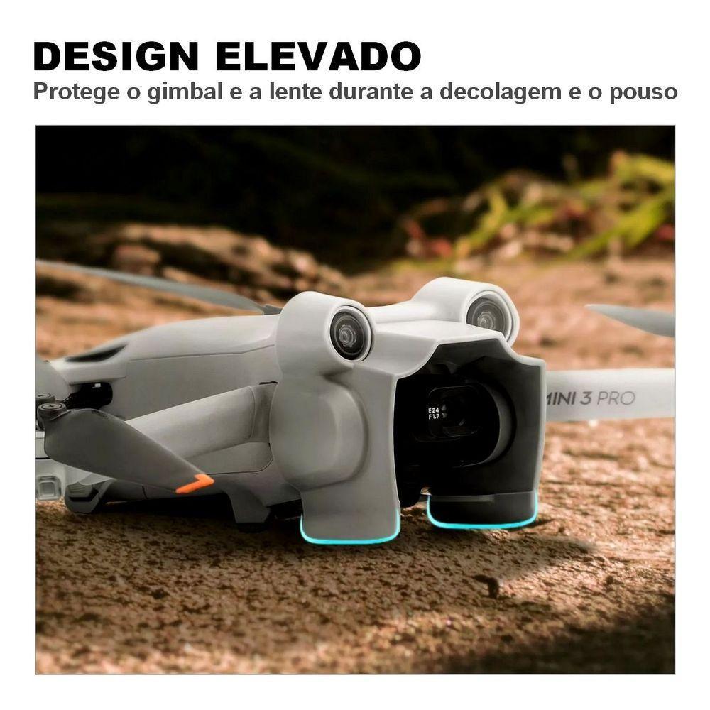 Protetor Solar Antirreflexo para Drone DJI Mini 3 Pro - Cinza - 4
