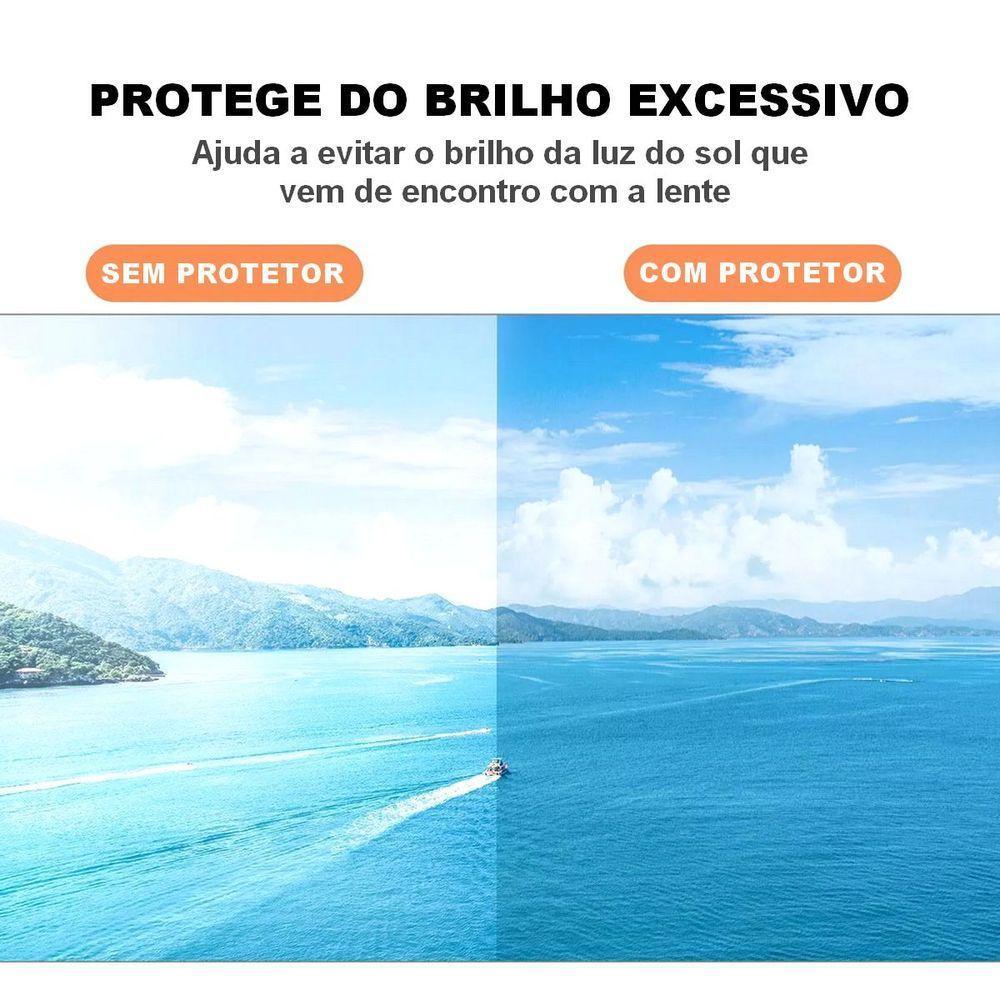 Protetor Solar Antirreflexo para Drone DJI Mini 3 Pro - Cinza - 6