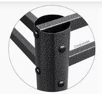 Base Quadrada P/Mesa Jantar Vidro Pedra Madeira Texturizado - 4