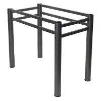 Base Retangular Para Mesa Jantar Vidro Pedra Madeira 1.20mt Cor:texturizado - 2