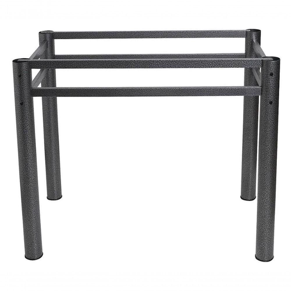 Base Retangular Para Mesa Jantar Vidro Pedra Madeira4 1.20mt Cor:texturizado - 1