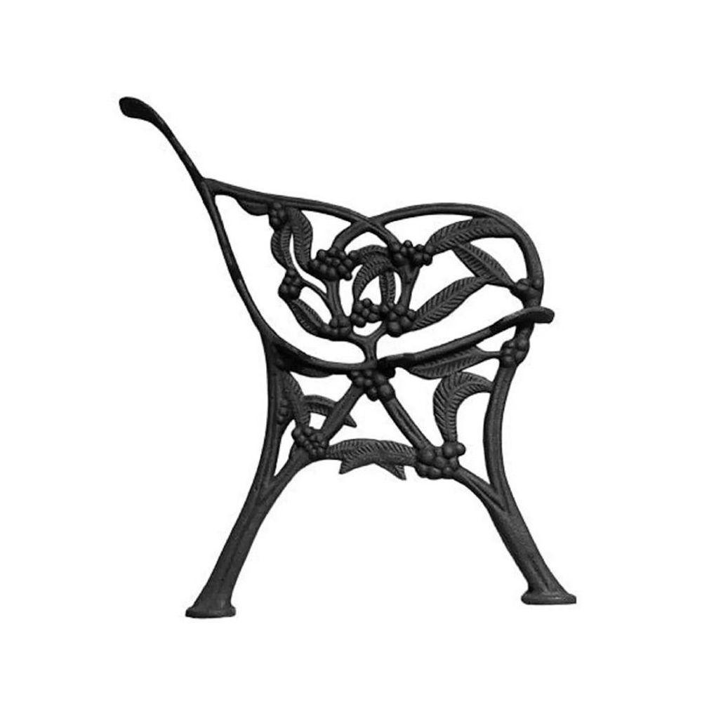 Par Pé de Banco Praça Jardim Decoração Café Ferro Fundido - 1