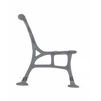 Par Pé de Banco Praça Jardim Decoração Praça Ferro Fundido - 1