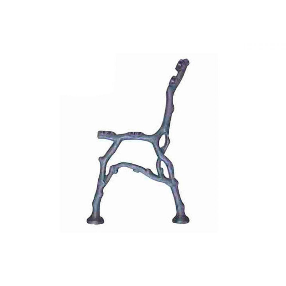 Par Pé de Banco Praça Jardim Decoração Mineiro Ferro Fundido - 2