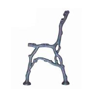 Par Pé de Banco Praça Jardim Decoração Mineiro Ferro Fundido - 1