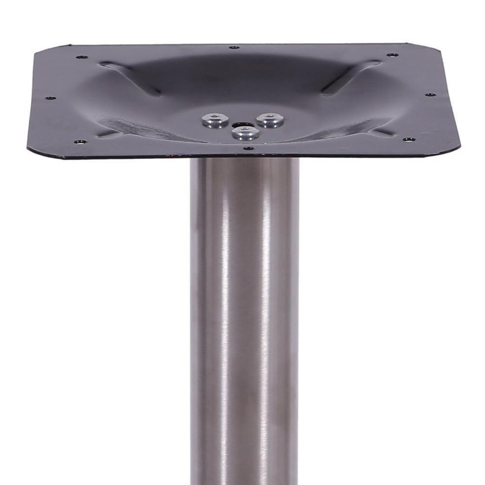 Base De Mesa Beta Em Inox 72,50 Cm (Altura) Com Disco Redondo - 3