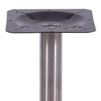 Base De Mesa Beta Em Inox 72,50 Cm (Altura) Com Disco Redondo - 3