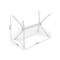 Base de Mesa p/ Cozinha Loire M031 s/ Tampo Bronze - Kappesberg - 3