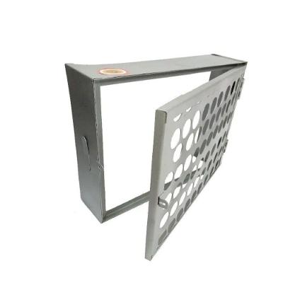 Proteção Hidrômetro Tela Moeda com Porta Cadeado 60x40cm