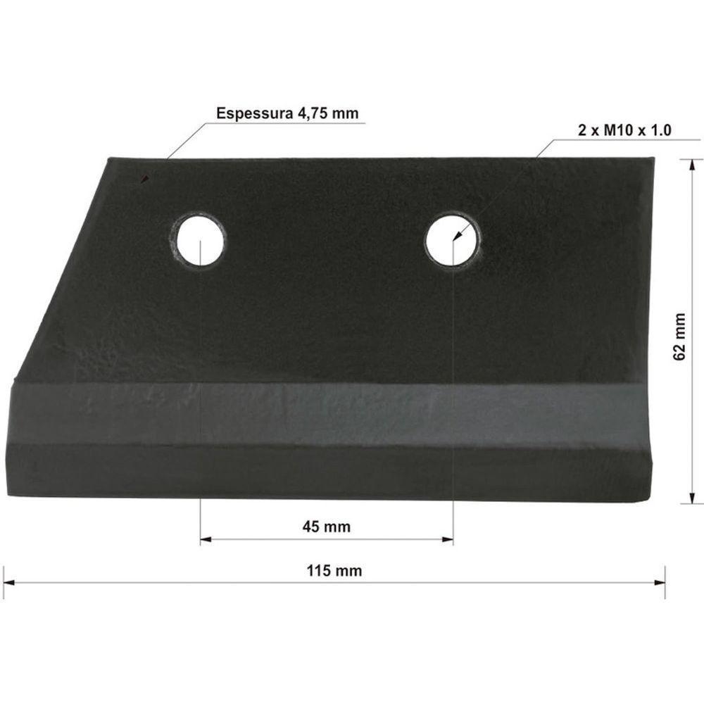 Navalha De Corte Tramontina Para Triturador Trf25, Tre25, Tre30, Tre40ma, Tr40 E Tre40 Tramontina - 3