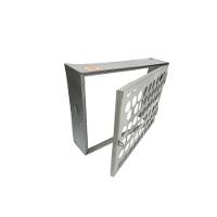 Proteção Hidrômetro Tela Moeda com Porta Cadeado 50x40cm - 2