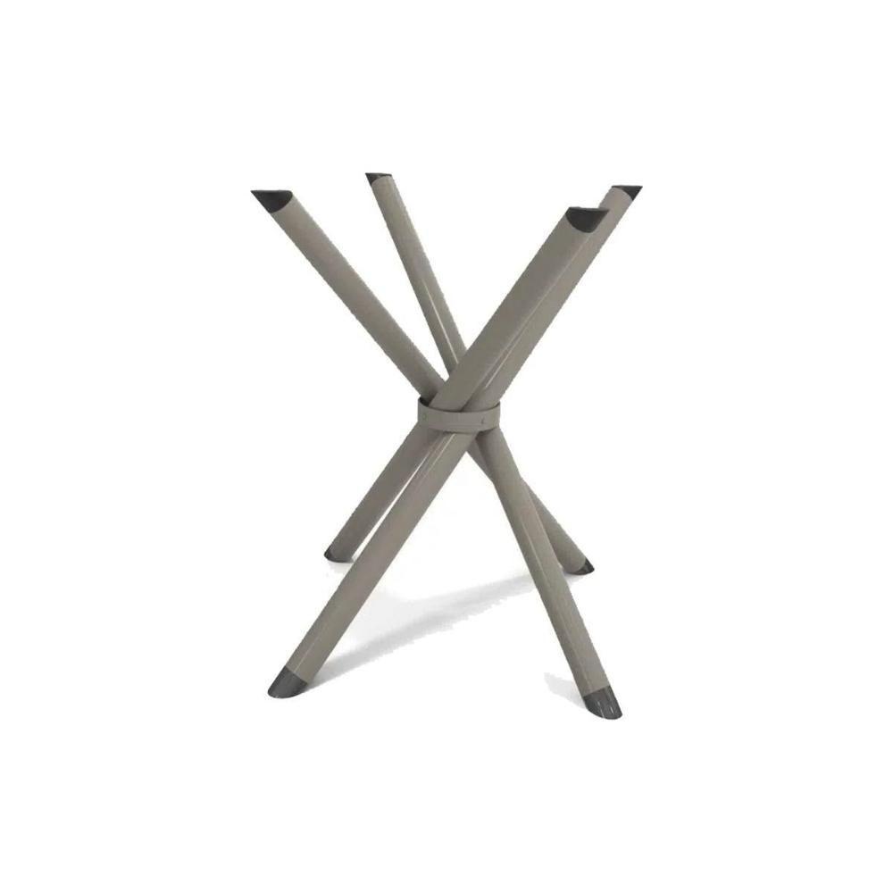 Base Mesa de Jantar Volga M008 s/ Tampo Níquel - Kappesberg - 1