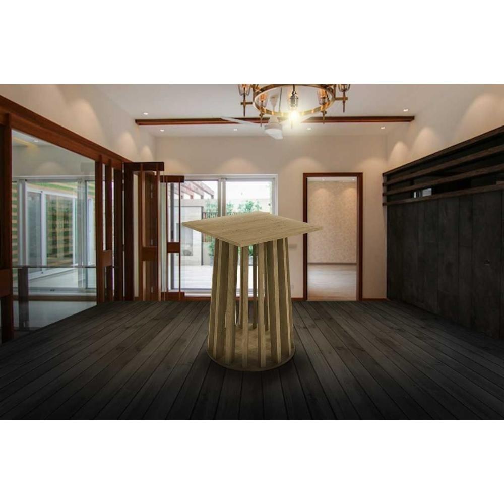 Base de Mesa p/ Cozinha Lavanda BA45 Madeirado s/ Tampo Nogueira - Kappesberg - 6