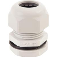 Conector Prensa-cabo 3/4 Polegada Tramontina Em Termoplástico Cinza Com Bucha Tramontina - 1