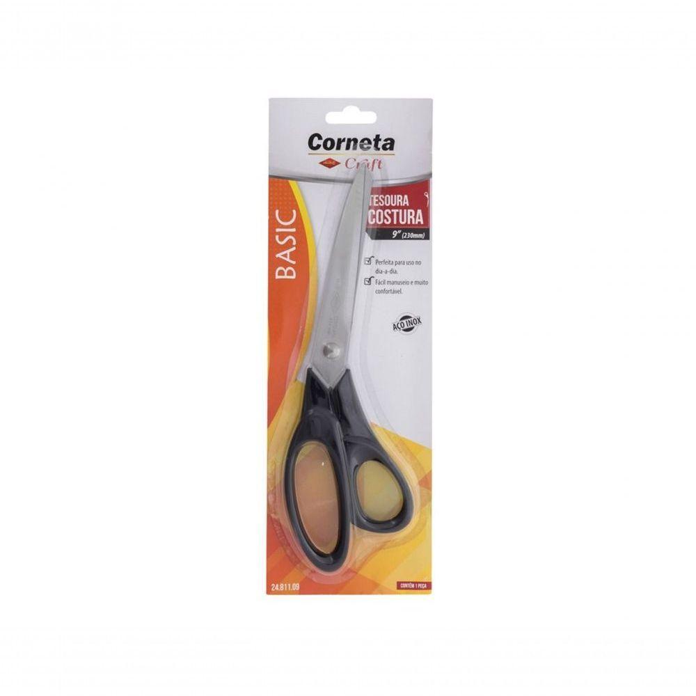 Tesoura Costura Corneta Basic Inox 9Equot - 1