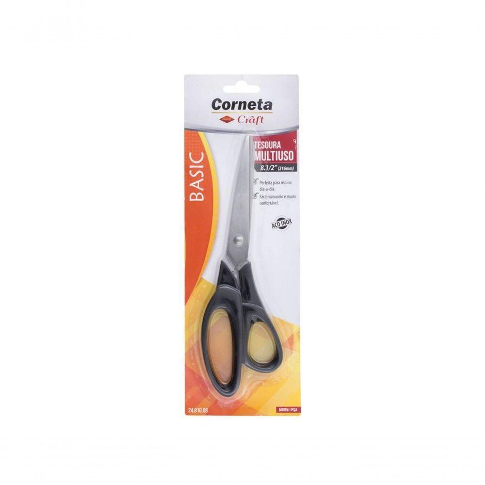 Tesoura Multiuso Corneta Basic Inox 8.1/2Equot - 1