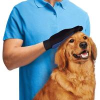 Luva Pente Nano Magnética Tira Pelos Pet Shop Cães Animais Para Escovar Cachorros E Gatos - 2