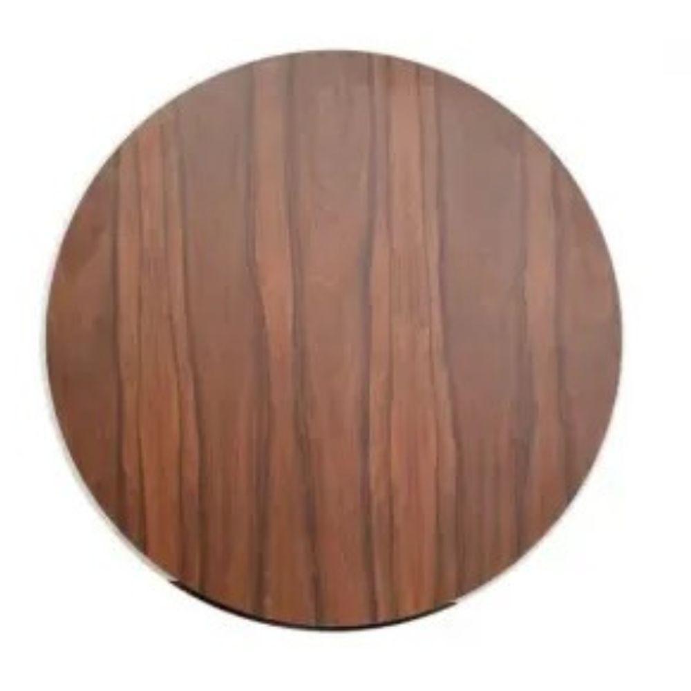 Tampo Em Mdf Oval 260x140 Cm - Pau Ferro Cor Marrom - 1