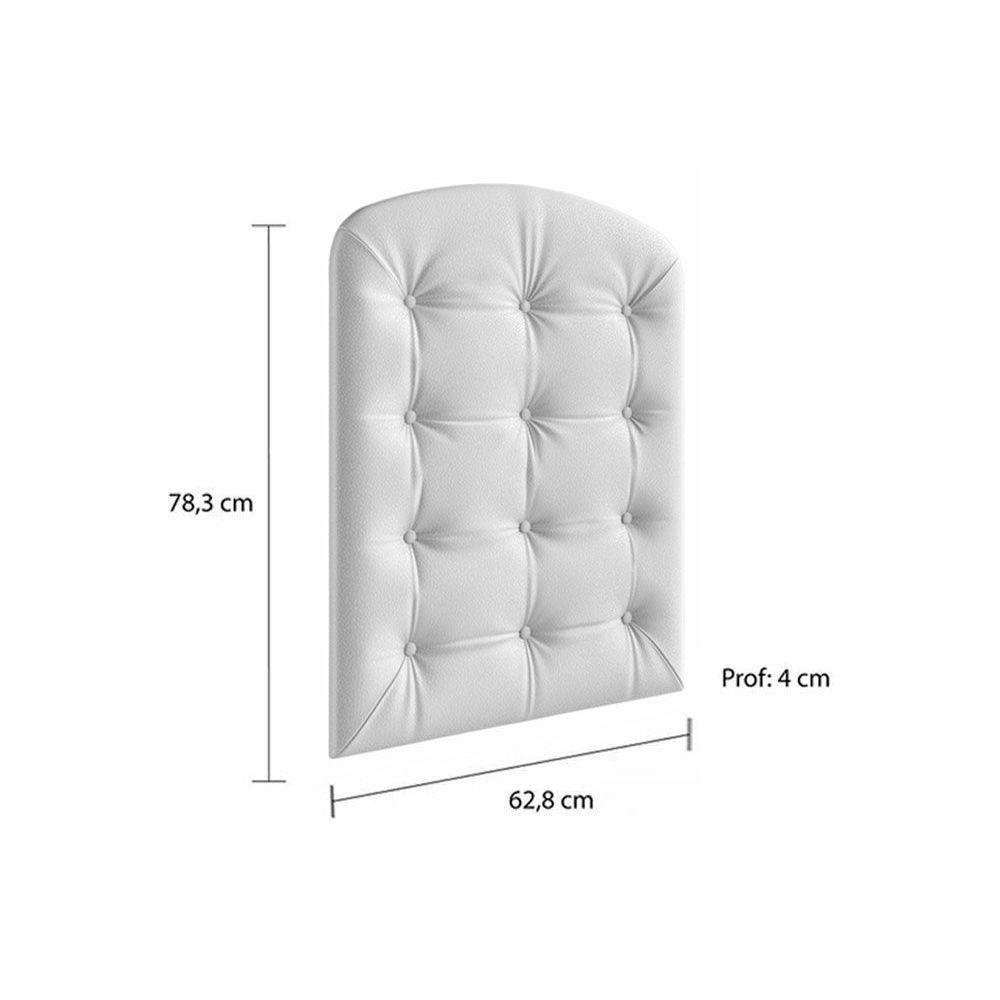 Multiuso de Quarto Bebê Kit Capitonê Courano p/ Berço Elô Pena Areia - Peroba - 3