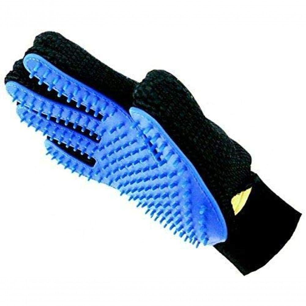 Luva Escova Tira Pelos Cães E Gatos Nano Magnética - 1