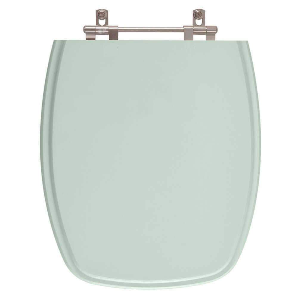 Assento Sanitário Primula Plus Verde Claro Para Vaso Fiori - 1