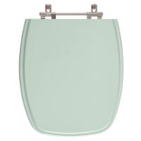 Tampa De Vaso Em Mdf Amarilis Verde Claro Para Bacia Fiori - 1