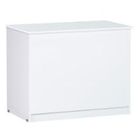 Baú Multi Amanda Big Retangular 95X56Cm Branco - 1