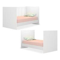 Quarto De Bebê Cômoda 777 E Berço Mini Cama 1344 Doce Sonho Branco - Qmovi - 7