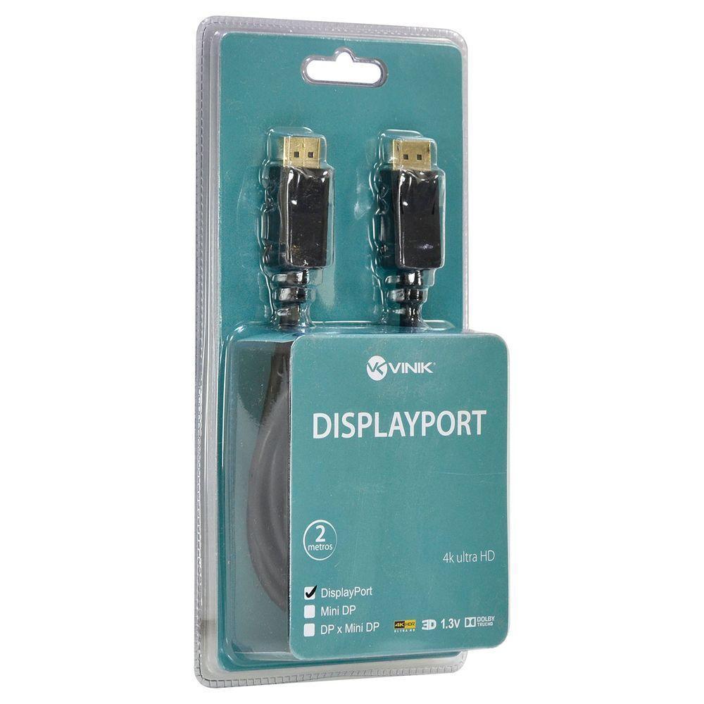 Cabo Displayport 1.3V Ultra Hd 60Hz 3 Metros - Dp13-3 - 2