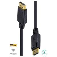 Cabo Displayport 1.3V Ultra Hd 60Hz 2 Metros - Dp13-2 - 1
