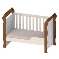 Quarto De Bebê Berço Mini Cama Guarda Roupa Infantil Branco - 11
