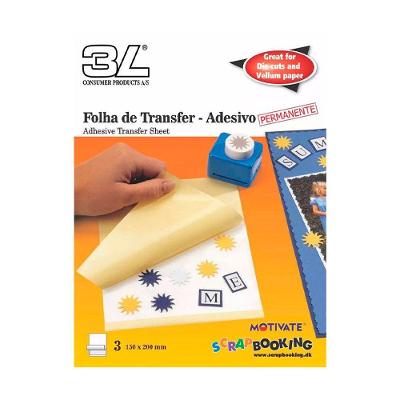 Folha de Transfer Adesivo Blister com 03 Folhas