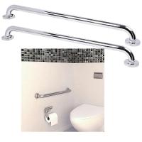 Alça Barra Apoio Kit 2 Uni Inox 70Cm Acessivel - 1