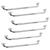 Alça Barra Apoio Kit 5 Uni Inox 70Cm Acessibilidade - 1