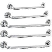 Barra Alça De Apoio Inox Kit 5 Uni Box Acessibilidade - 1