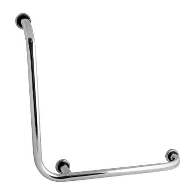 Barra de Apoio para Box de Banheiro Modelo L 70x70cm Direita