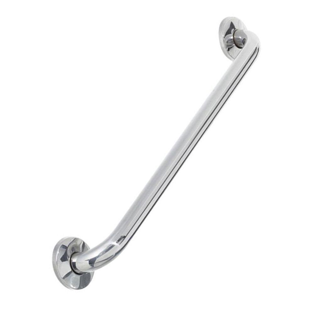 Alça De Apoio 40Cm Inox Barra Kit 5 Unidades Cadeirante Idoso Banheiro Deficiente Acessibilidade - 9