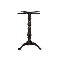 Kit Pé De Mesa Base E Trava Veroninha Em Ferro Fundido - 1