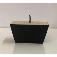 Pé Retangular Madeira Sofás Estofados 6cm Kit 8un Celica - 1