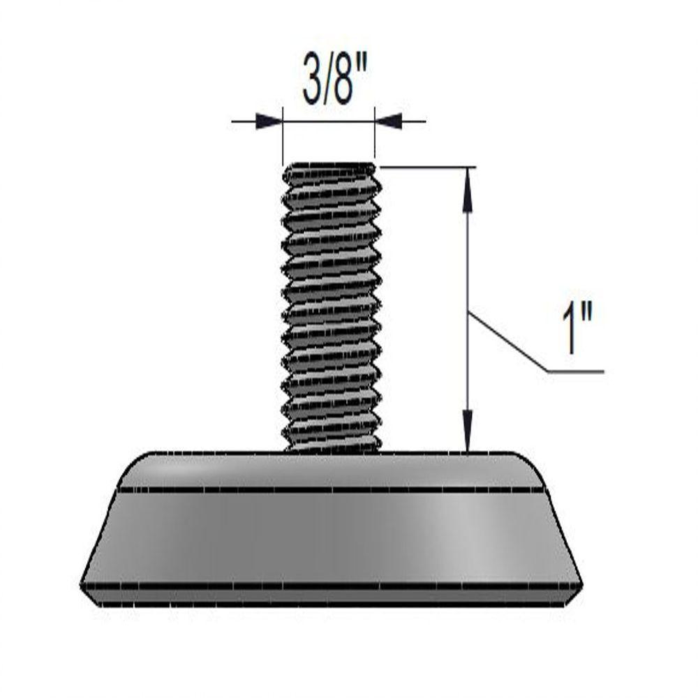 4 Rodizio 2 Pol Espiga Sem Freio Gleb.210,bpa.e - 2
