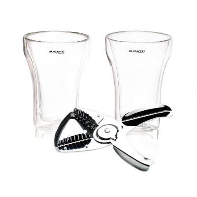 Jogo De Espremedor Limão Laranja Prana E Copo 350ml Bugatti