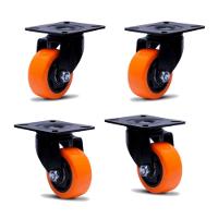 4 Rodizio 2" Pol. Com Placa E Sem Freio Glpb.210.bpa.e - 1