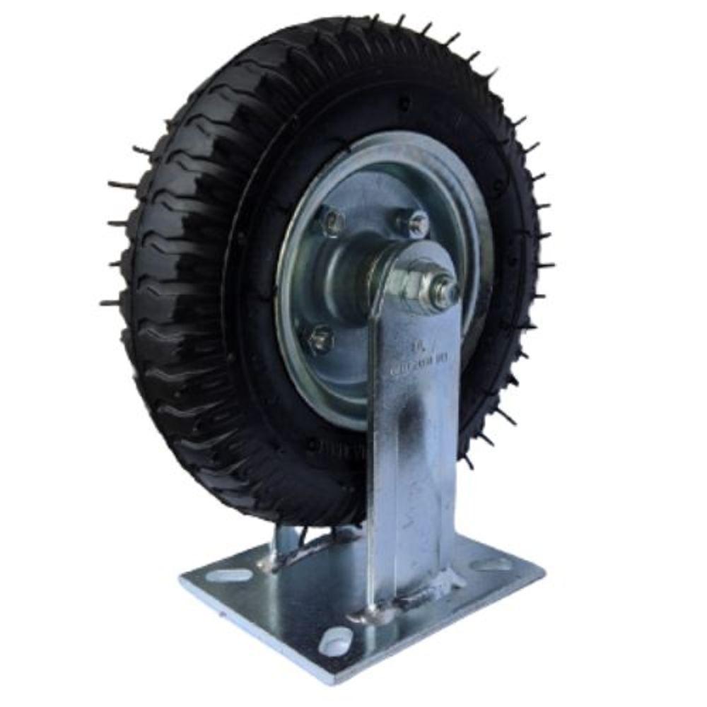 Rodizio Pne Base Fixa Carrinho De Carga Lonas Rol.Esfera - 7