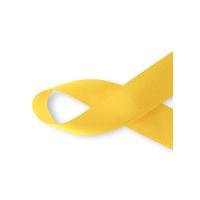 Fita De Cetim Tecida -10 Metros/15 Mm/amarelo Gema Nº 59 - 1