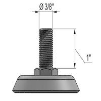 2 Rodizio Inox 2 Pol. Roda Nylon Com Espiga Com Freio - 3